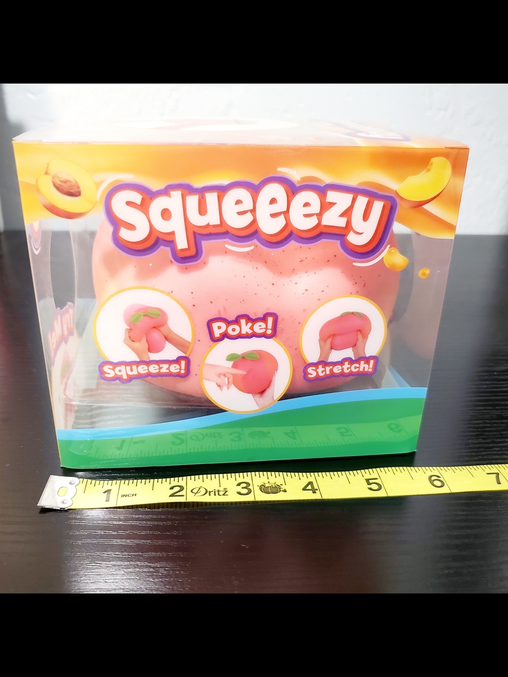 Sensory Toy Bundle NWT Stretch Squeezey Peach & Butter - Picture 2 of 4
